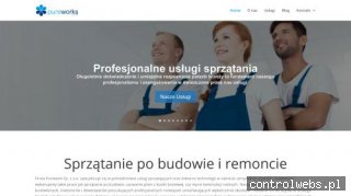 www.pureworks.pl mycie hal przemysłowych kraków