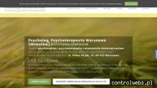 Psycholog, psychoterapeuta Katarzyna Stefaniak