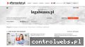 Screenshot strony legalwawa.pl