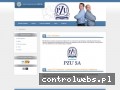 Screenshot strony www.agentpzu-warszawa.pl