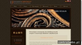 ELEMENTY OZDOBNE RZEŹBIONE