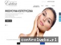 Screenshot strony www.medycynaestetyczna.lublin.pl