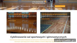 Cyklinowanie sal sportowych - cyklinowaniesalsportowych.pl