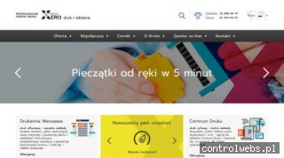 www.strefaxero.pl drukarnia warszawa