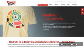 www.tekstyldruk.com.pl nadruki na odzież Koszalin