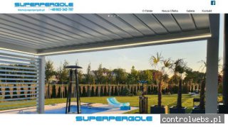 www.superpergole.pl zadaszenie tarasu