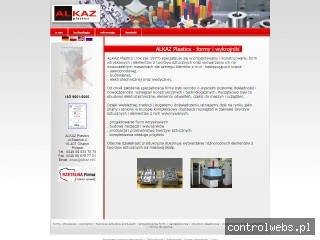 Formy wtryskowe, producent tworzyw sztucznych - ALKAZ Plastics