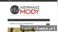 Screenshot strony blog.kiermaszmody.pl