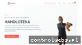 Screenshot strony handloteka.com.pl