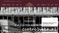 Screenshot strony www.elizjum-warszawa.pl