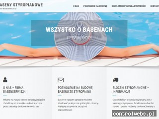 Basenystyropianowe.pl - budowa z bloczków