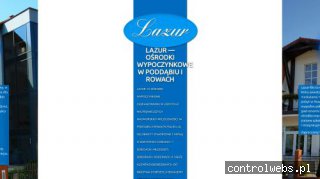 www.lazurosrodki.pl wczasy dla seniora nad morzem