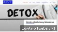Screenshot strony www.medycznydetox.pl