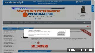 Premium LED - belki ostrzegawcze