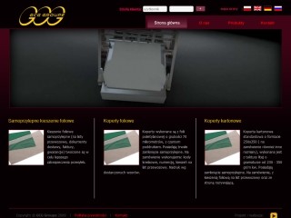 Gcg, opakowania, koperty