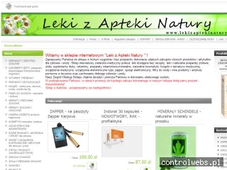 Internetowy sklep zielarsko - medyczny