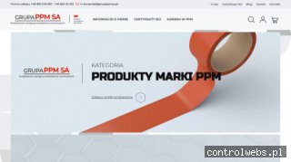 Taśmy pakowe i antypoślizgowe do magazynów i hal