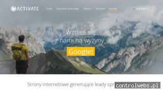 Activate - pozycjonowanie stron internetowych