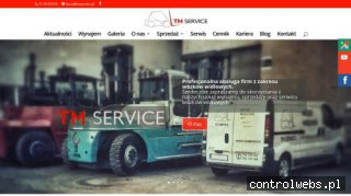 www.tmservice.pl wózki widłowe Wrocław