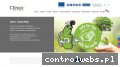Screenshot strony www.clinex.com.pl