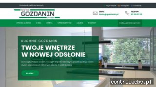 Meble kuchenne Gozdanin