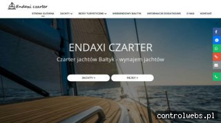 Czartery jachtów Bałtyk - Gdańsk. Rejsy turystyczne Endaxi