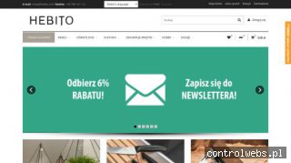 Wyposażenie wnętrz oraz Hobby - HEBITO.com