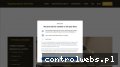 Screenshot strony wypozyczalniaubranek.pl