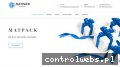 Screenshot strony opakowaniamatpack.pl
