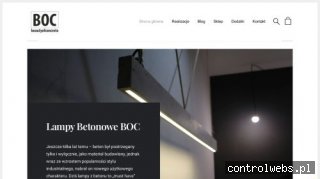 Minimalistyczne oświetlenie - lampybetonowe.pl