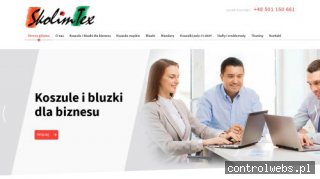 www.skolimtex.pl koszule dla pracowników