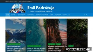 Blog EmilPodrozuje.pl - tanie i samodzielne podróże