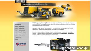 Sprężarki przewoźne