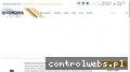 Screenshot strony corona.org.pl
