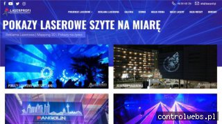 Pokaz laserowy na weselu - laserprofi.pl