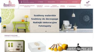 Szablony malarskie, fototapety, naklejki dekoracyjne