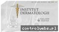 Screenshot strony instytutdermatologii.com