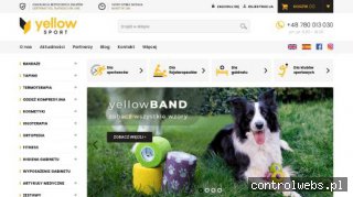 Krem do masażu - Yellow Sport