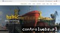 Screenshot strony www.baltic.gda.pl