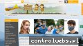 Screenshot strony www.dreptaki.com.pl