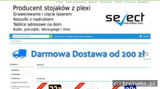 Tablica z nr domu - twojnadruk.pl