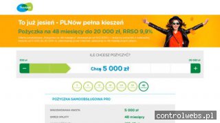 Pożyczka przez internet na konto