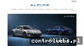 Screenshot strony katowice.alpinecars.com