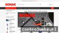 Screenshot strony sonax.katowice.pl