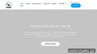 DroniQ.pl - Usługi dronem. Filmowanie, inspekcje z powietrza