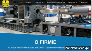 Mechatech - rozładunek, załadunek, przeniesienie maszyn