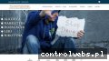 Screenshot strony pracowniakuminiak.eu