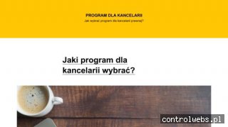 Program dla kancelarii - kancelis.pl