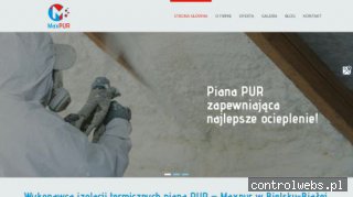 maxpur.com.pl Pianka PUR Bielsko-Biała