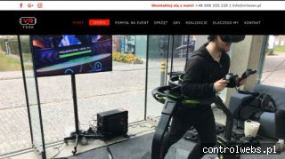 Atrakcje na event targi imprezę gogle vr symulatory retro